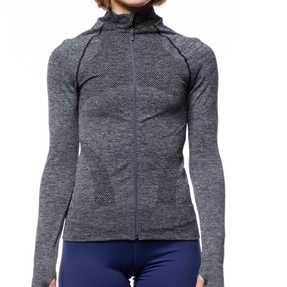 IAB MFG Carbon Seamless Full Zip Jacket